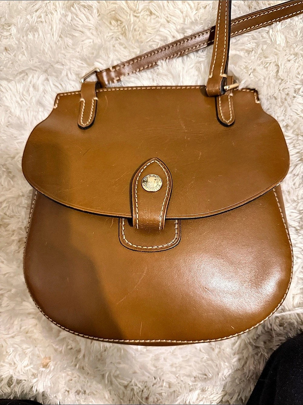 Dooney & Bourke Brown Crossbody Bag